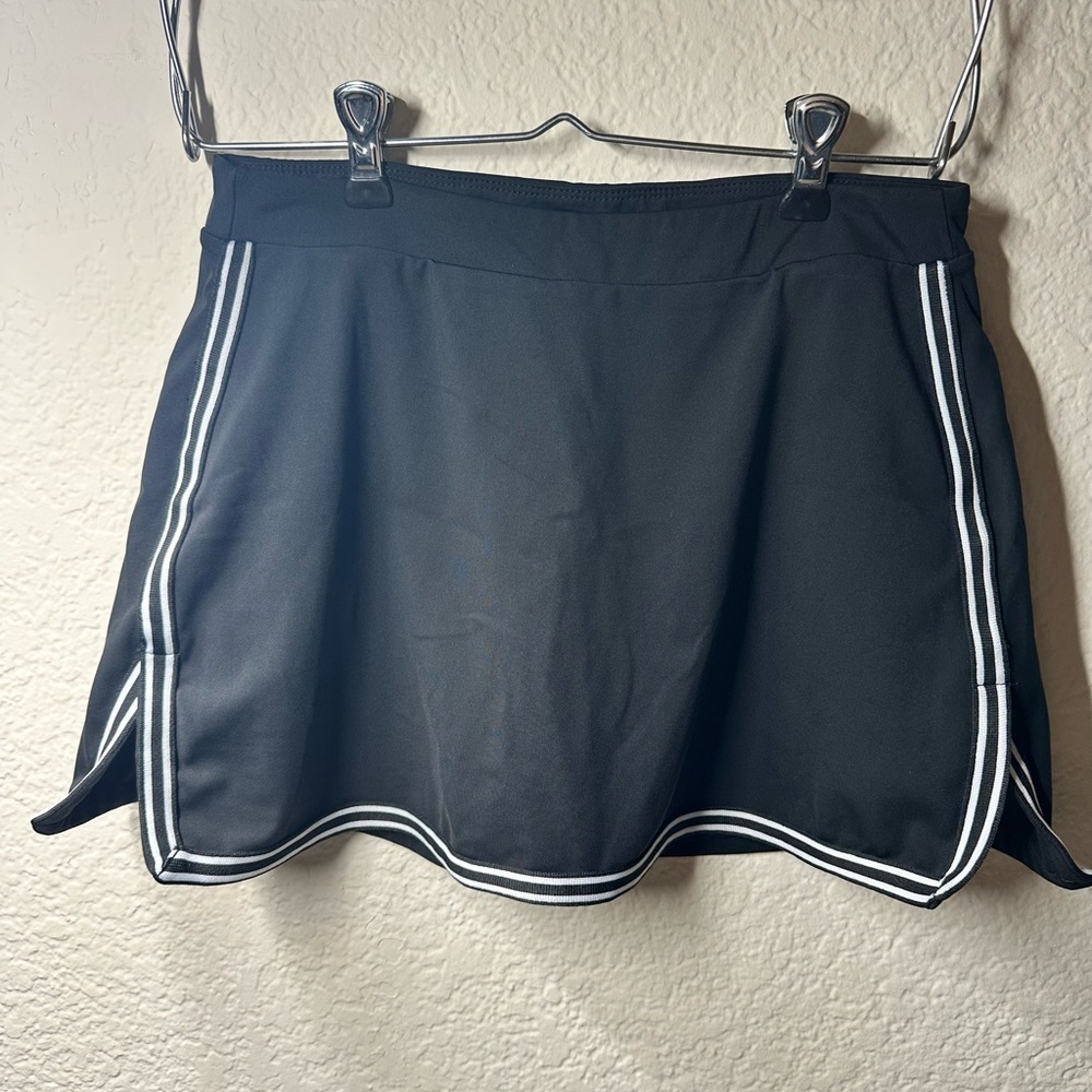 Cotton On Black Skort with White Accents